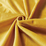 Super Soft Textured Corduroy Velvet European Pillowcase - Mustard Yellow