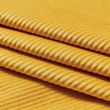 Super Soft Textured Corduroy Velvet European Pillowcase - Mustard Yellow