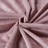 Set of 2 Super Soft Corduroy Velvet Standard Pillowcase - Dusty Pink