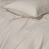 Vintage Washed 100% Cotton Standard Pillowcase - Luxurious Standard Pillow Cover - Natural - 2 Pcs