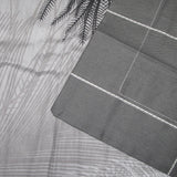 300TC Heidi Grey Reversible Cotton Quilt Cover Set Queen