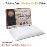 Bianca Talalay Latex Medium Profile Pillow