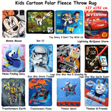 Polar Fleece Throw Rug Lego Star War Red 5 Standing By