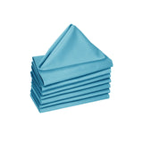 Hoydu Set of 8 Cotton Napkins Aqua