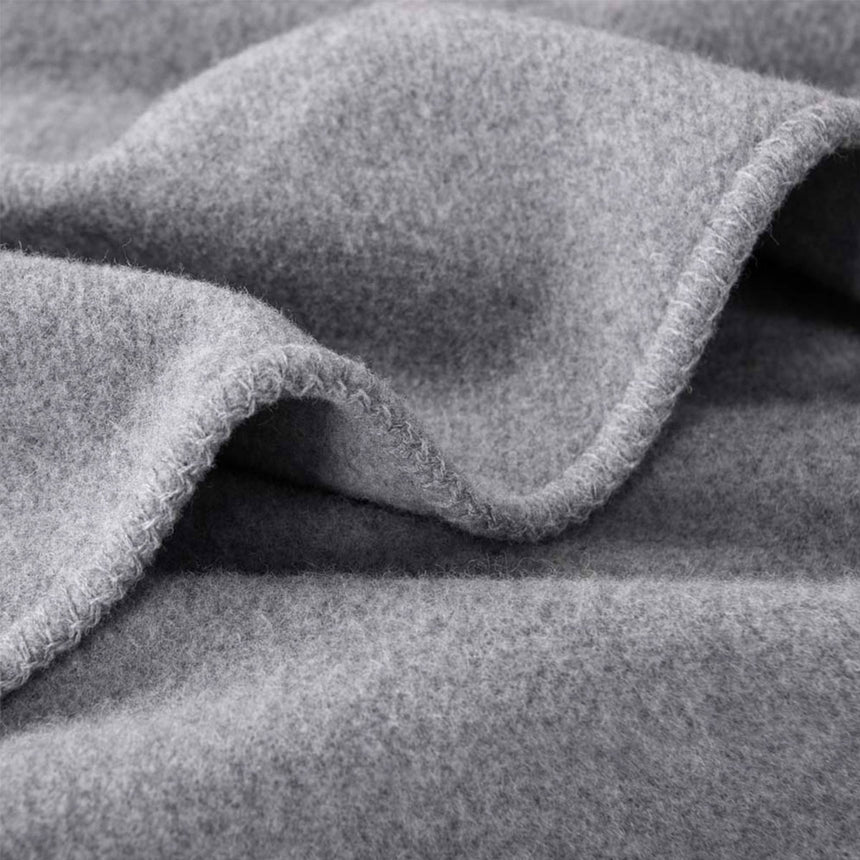 Laconia 400GSM Premium Australian Pure Wool Blanket Grey King