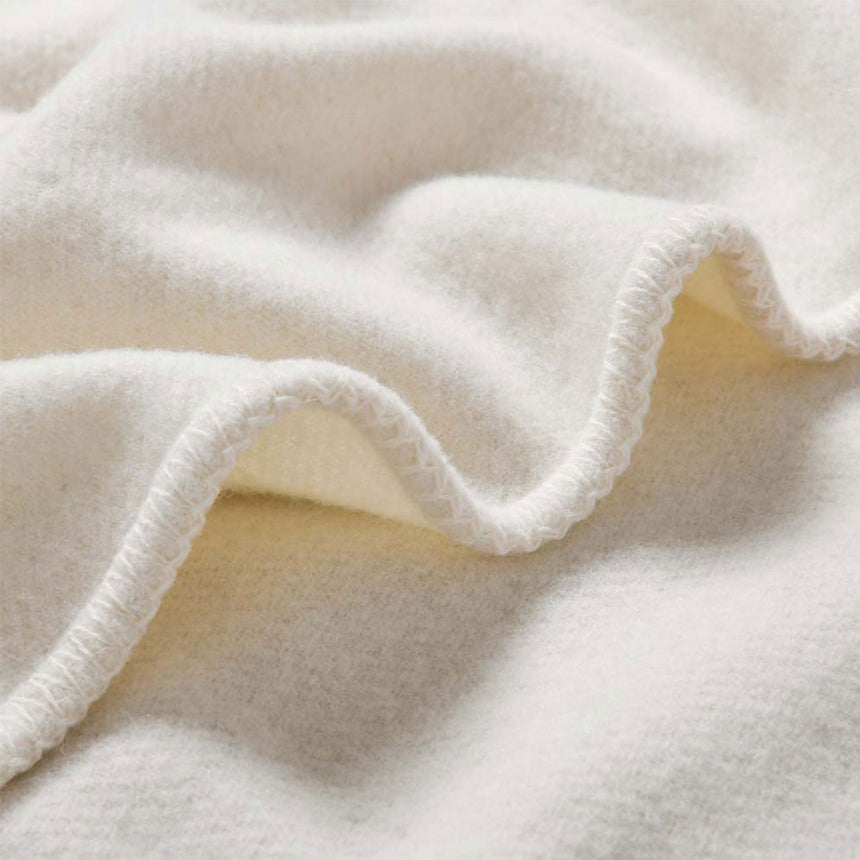 Laconia 400GSM Premium Australian Pure Wool Blanket Natural Single