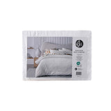 Accessorize Elma White Jacquard Quilt Cover Set King