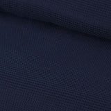 Accessorize Navy Waffle Polyester Quilt Cover Set King