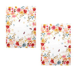 Ashdene Set of 2 Springtime Soiree Cotton Kitchen Tea Towels 50 x 70 cm