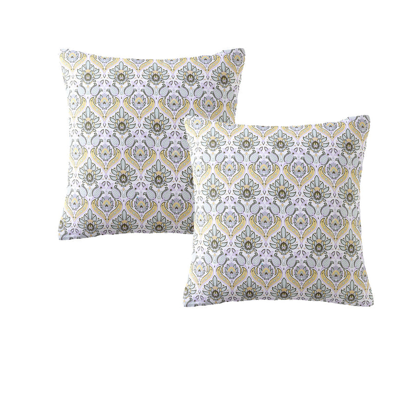 Logan and Mason Pair of Seda Multi European Pillowcases 65 x 65cm