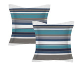 Logan and Mason Pair of Trent Lagoon European Pillowcases 65 x 65cm