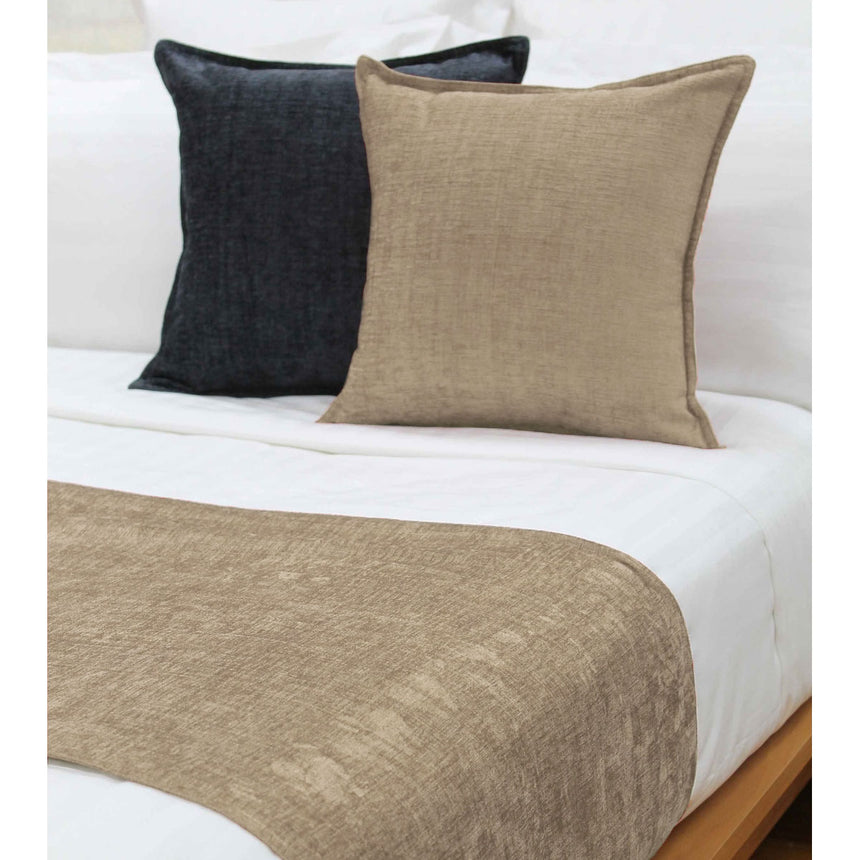 Jason Parker Mocha Bed Runner King