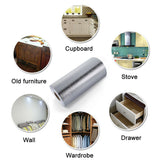 Aluminum Foil Sticker Self Adhesive Oil-proof Waterproof Kitchen Cabinet Wall(60*300cm)