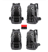 40L Waterproof Outdoor Hiking Backpack Camping Outdoor Trekking Bag(Black)