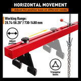 HORUSDY 1.8M Engine Support Bar Engine Load Leveler Transmission Dual Hook 500Kg