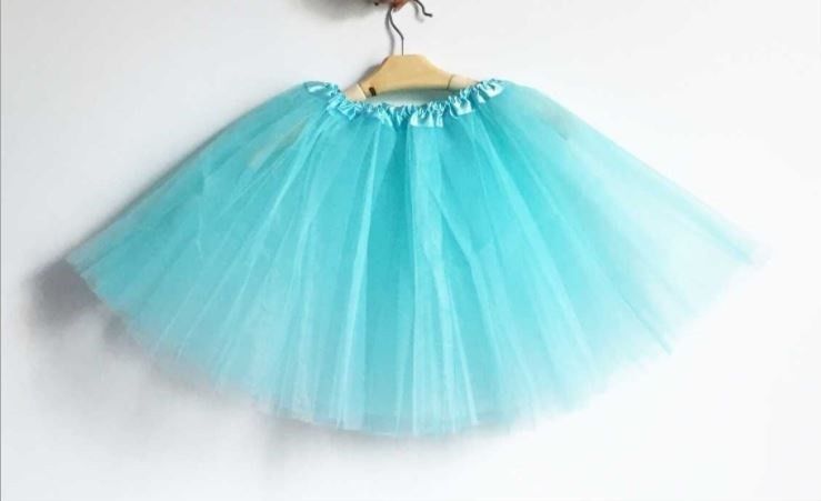 New Kids Tutu Skirt Baby Princess Dressup Party Girls Costume Ballet Dance Wear, Aqua, Kids