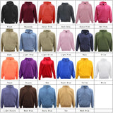 Adult Unisex Men's Basic Plain Hoodie Pullover Sweater Sweatshirt Jumper XS-8XL, Black, 3XL