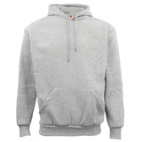 Adult Unisex Men's Basic Plain Hoodie Pullover Sweater Sweatshirt Jumper XS-8XL, Light Grey, S