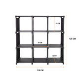 Storage Organizer, 9 Cubes, Wardrobe Closet Storage Shelves