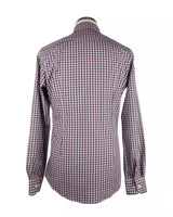 Milano Checkered Cotton Shirt 38 IT Men