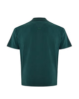 Authentic Kenzo Green Piquet Cotton Polo with Iconic Logo 3XL Men