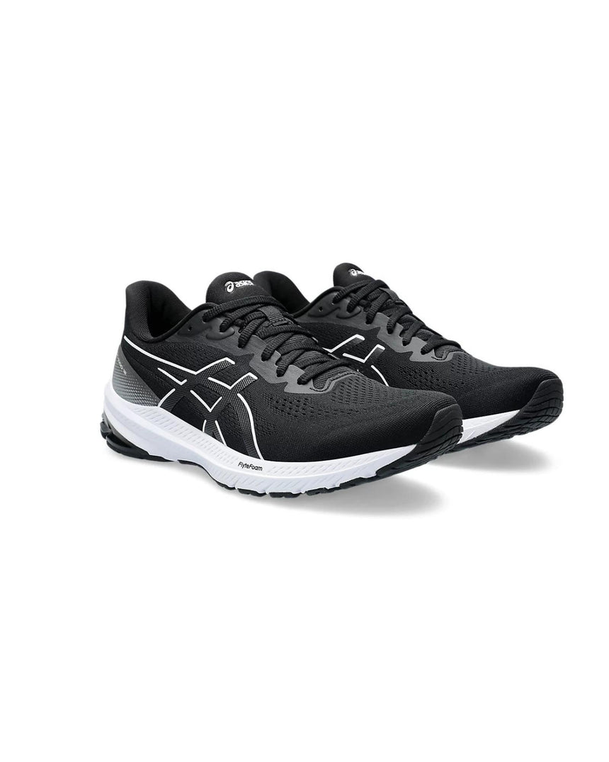 ASICS Versatile Running Shoes with Exceptional Support and Cushioning in Black White - 9.5 US