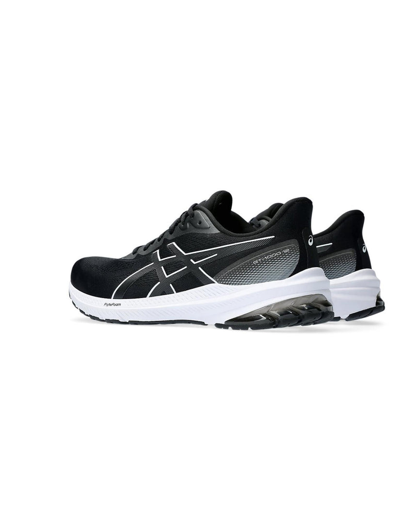 ASICS Versatile Running Shoes with Exceptional Support and Cushioning in Black White - 9.5 US