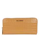 Baldinini Trend Women's Beige Leather Wallet - One Size