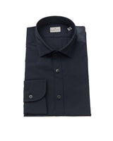 Bagutta Men's Blue Cotton Shirt - 44 IT