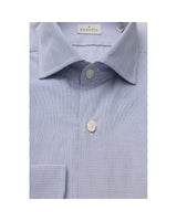 Bagutta Men's Light Blue Cotton Shirt - L