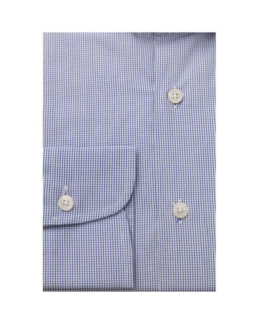 Bagutta Men's Light Blue Cotton Shirt - L