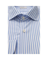 Bagutta Men's Light Blue Cotton Shirt - XL