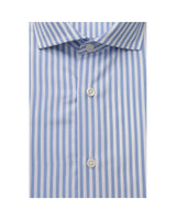 Bagutta Men's Light Blue Cotton Shirt - XL