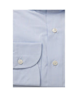 Bagutta Men's Light Blue Cotton Shirt - L