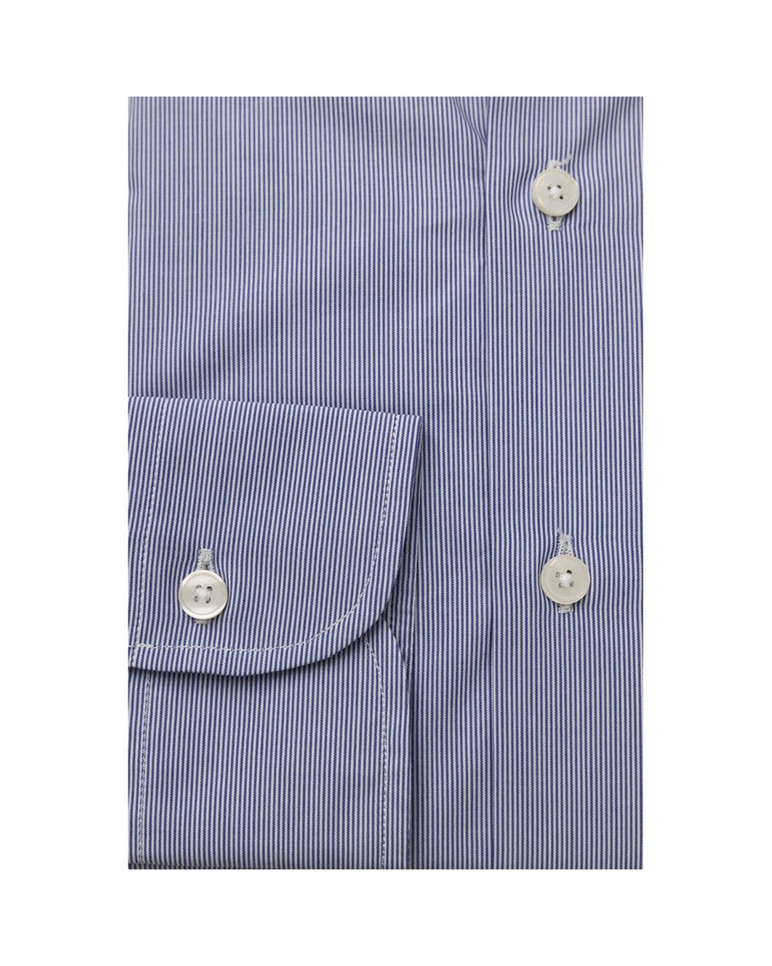 Bagutta Men's Light Blue Cotton Shirt - XL