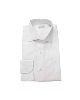 Bagutta Men's White Cotton Shirt - XL