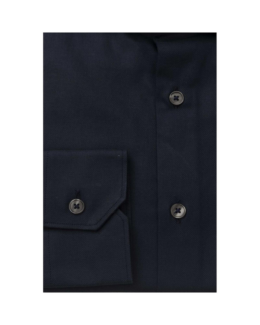 Bagutta Men's Blue Cotton Shirt - L