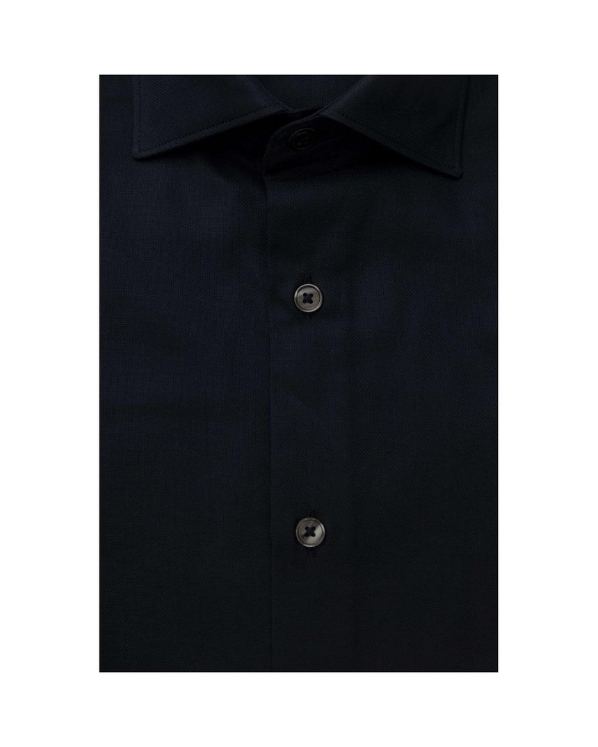 Bagutta Men's Blue Cotton Shirt - L