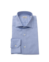 Bagutta Men's Light Blue Cotton Shirt - L