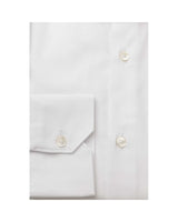 Bagutta Men's White Cotton Shirt - 44 IT