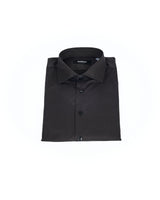 Button-front Slim Fit Shirt with Italian Collar 43 IT Men