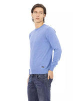 Baldinini Metal Monogram Crewneck Sweater L Men