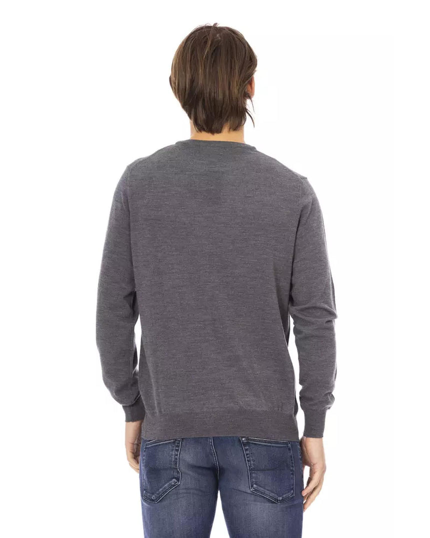 Baldinini Monogram Crewneck Sweater L Men