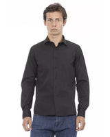 Baldinini Trend Men's Gray Cotton Shirt - XL