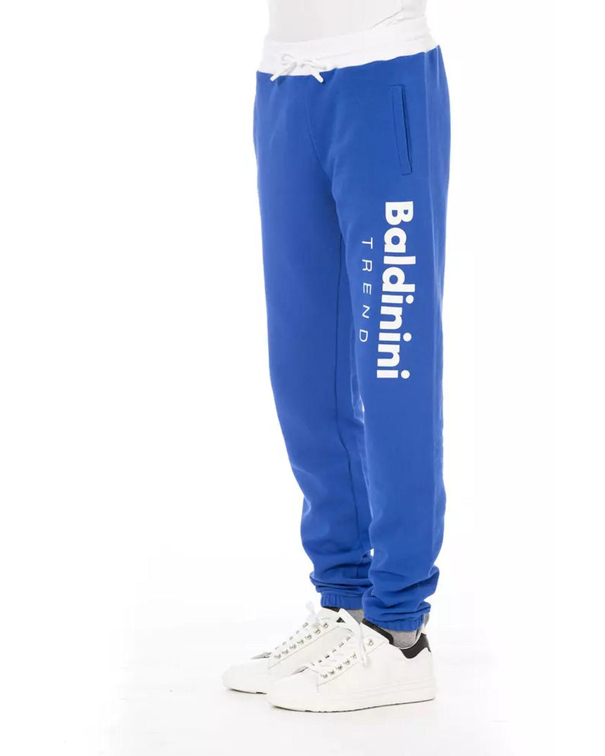 Lace Closure Fleece Sport Pants with Logo S Men