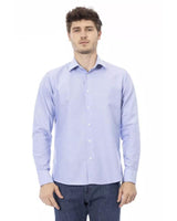 Baldinini Trend Men's Light Blue Cotton Shirt - XL