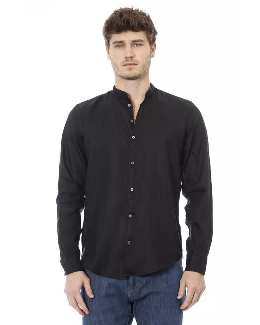 Baldinini Trend Men's Black 100LY Shirt - L