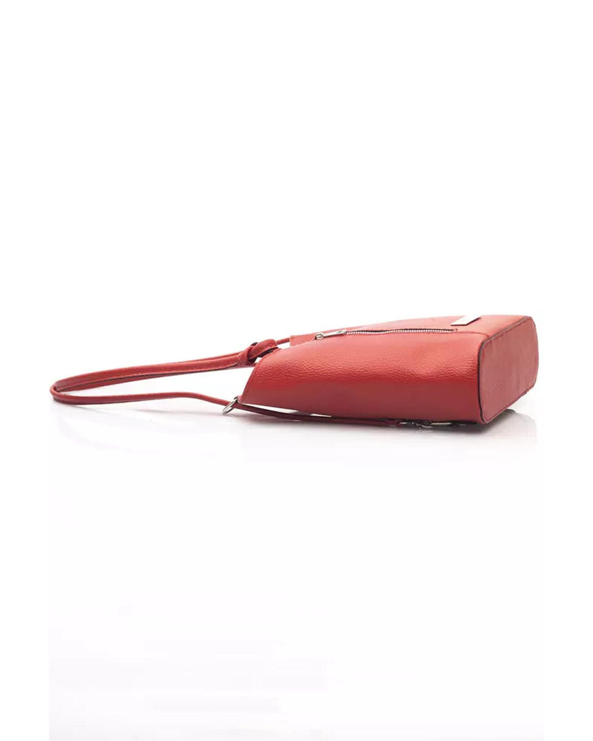 Leather Convertible Bag with Versatile Design One Size Women