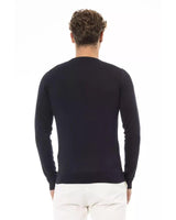 Baldinini Trend Men's Blue Modal Sweater - 50 IT