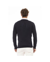 Baldinini Trend Men's Blue Modal Sweater - 48 IT